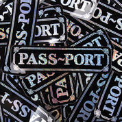 Pass~Port Offical Holographic Sticker