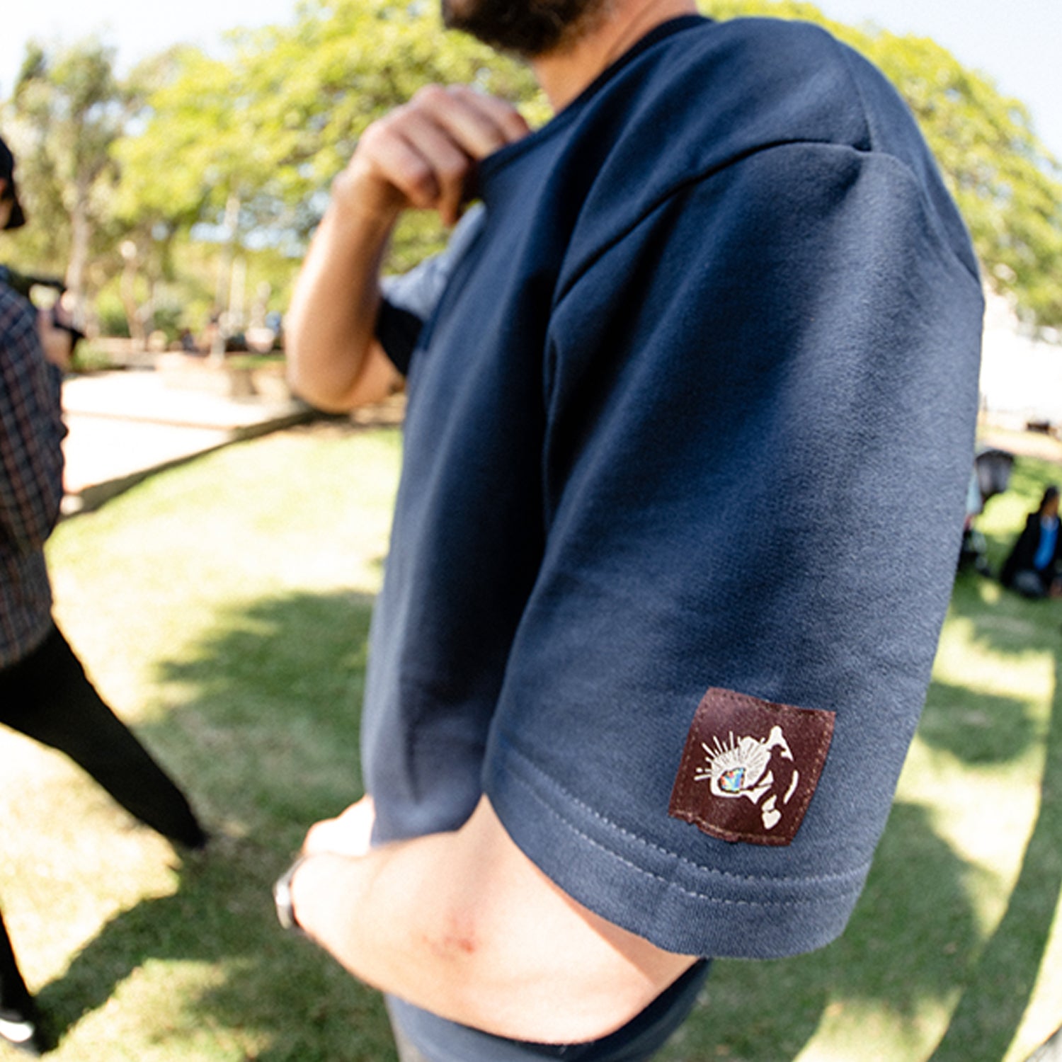 Pass~Port Australian Manufactured Tee - Navy