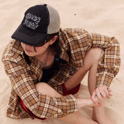 Pass~Port Slinkin' Leagues Trucker - Washed Black