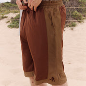 Pass~Port Mesh Casual Short - Bark