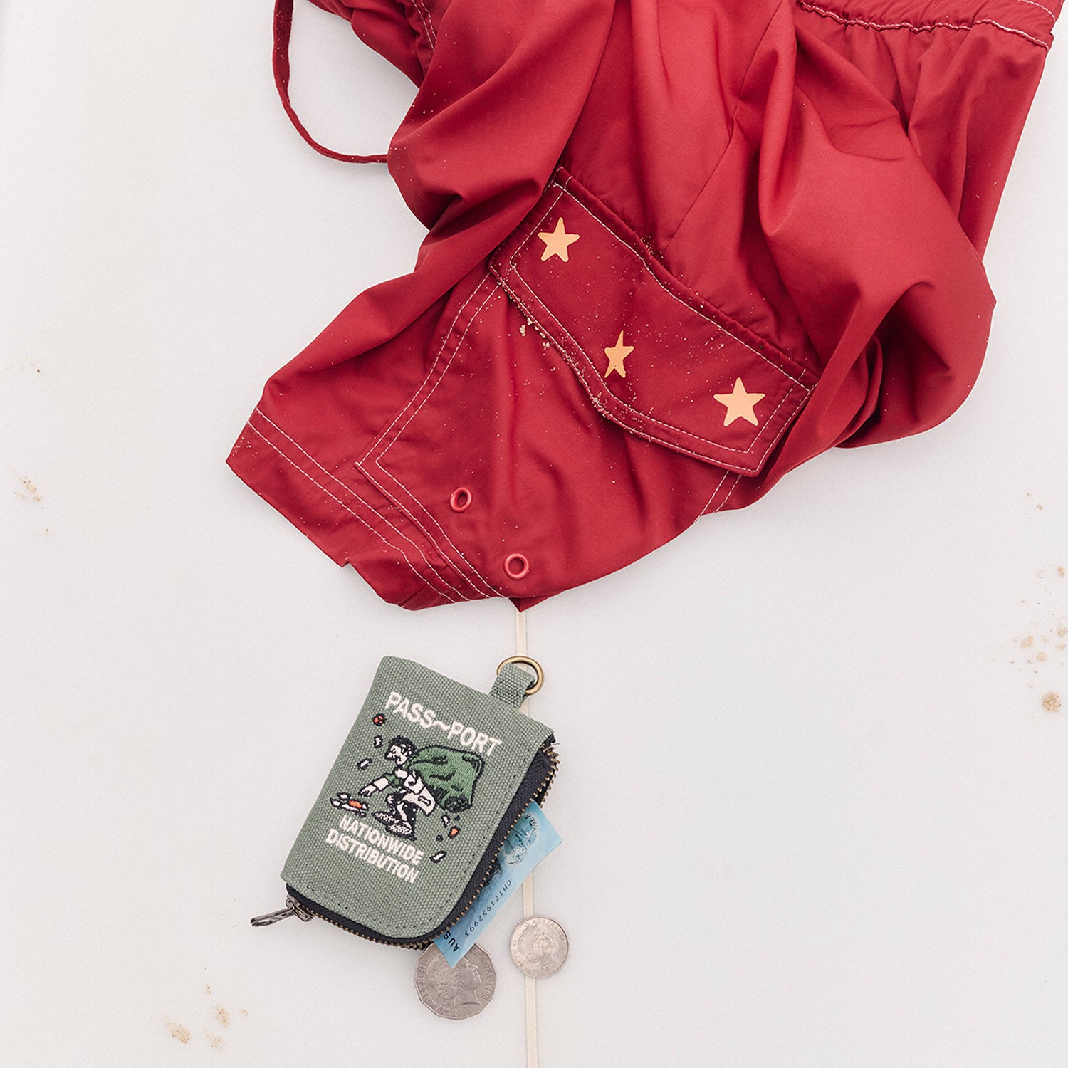 Pass~Port Distribution Coin Pouch