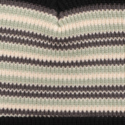 Pass~Port Organic Cotton Stripe Beanie - Black