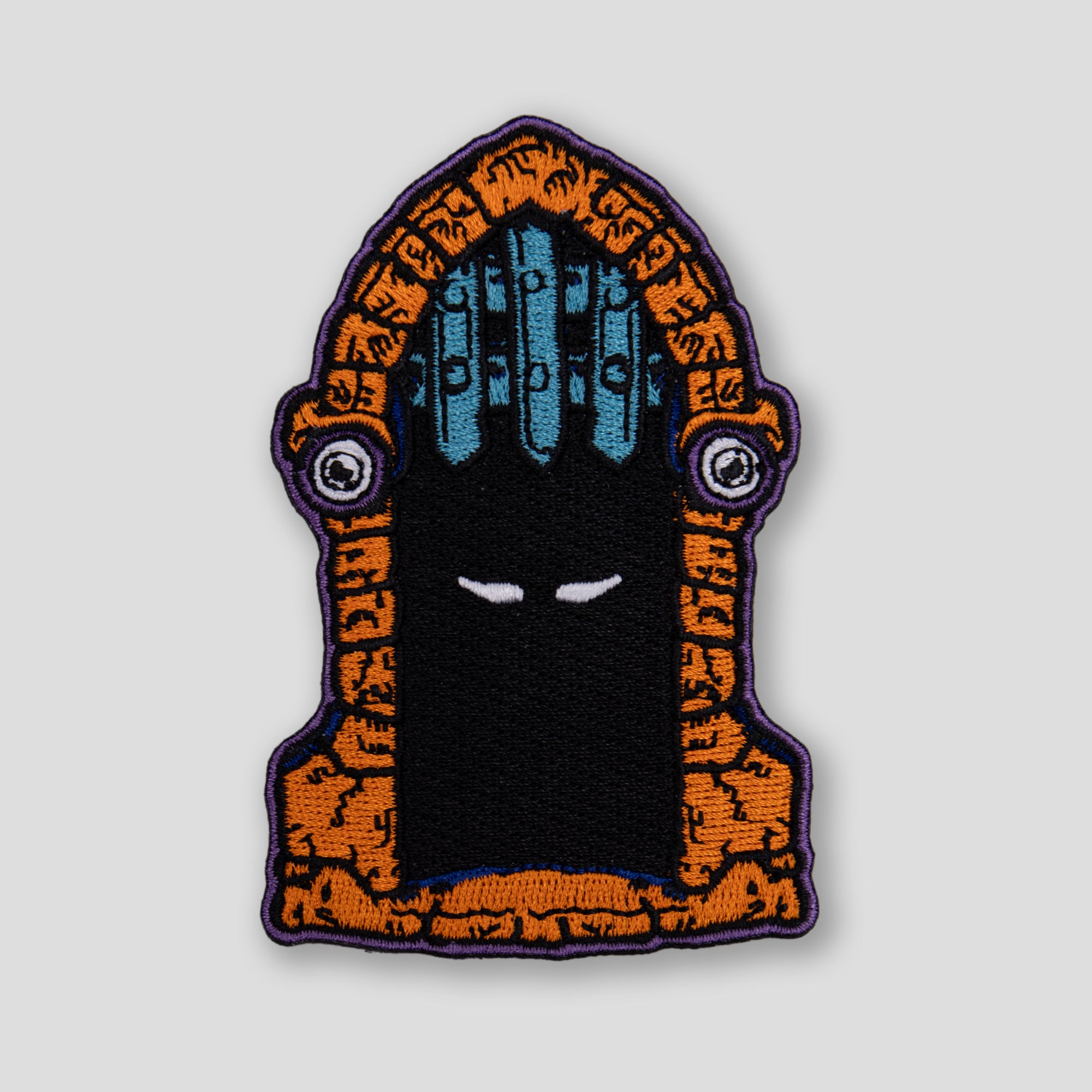 Funeral French - "Portcullis Embroidered Patch"