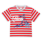 Pearls Skateboards Baseball Tee - Stripe