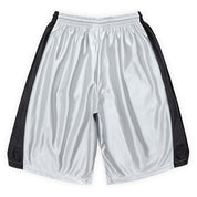 Pearls Skateboards Star Basketball Shorts - Silver