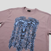 Personal Naruto T Shirt - Lavender / Blue