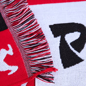 Polar Skate Co. Checkers Football Scarf - Red