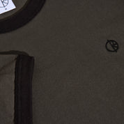 Polar Skate Co. Ringer Tee - Dirty Black