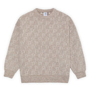Polar Skate Co. George Sweater - P Pattern Sand