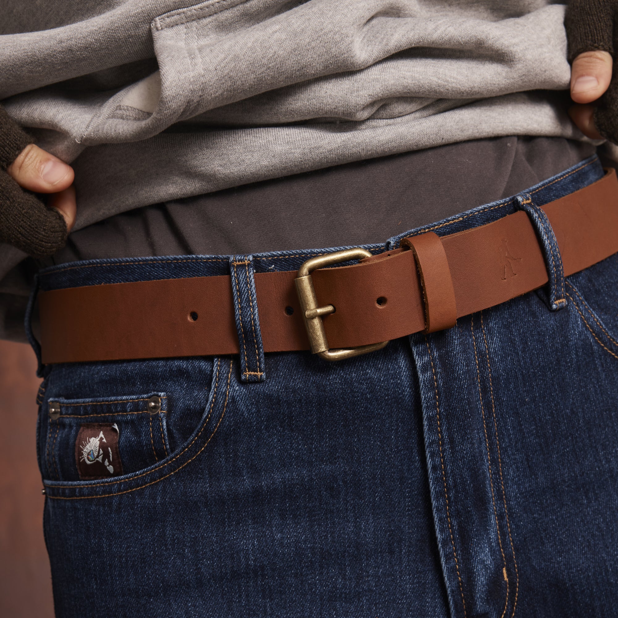 Pass~Port Australian Manufactured Belt - Brown