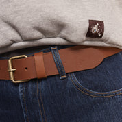 Pass~Port Australian Manufactured Belt - Brown