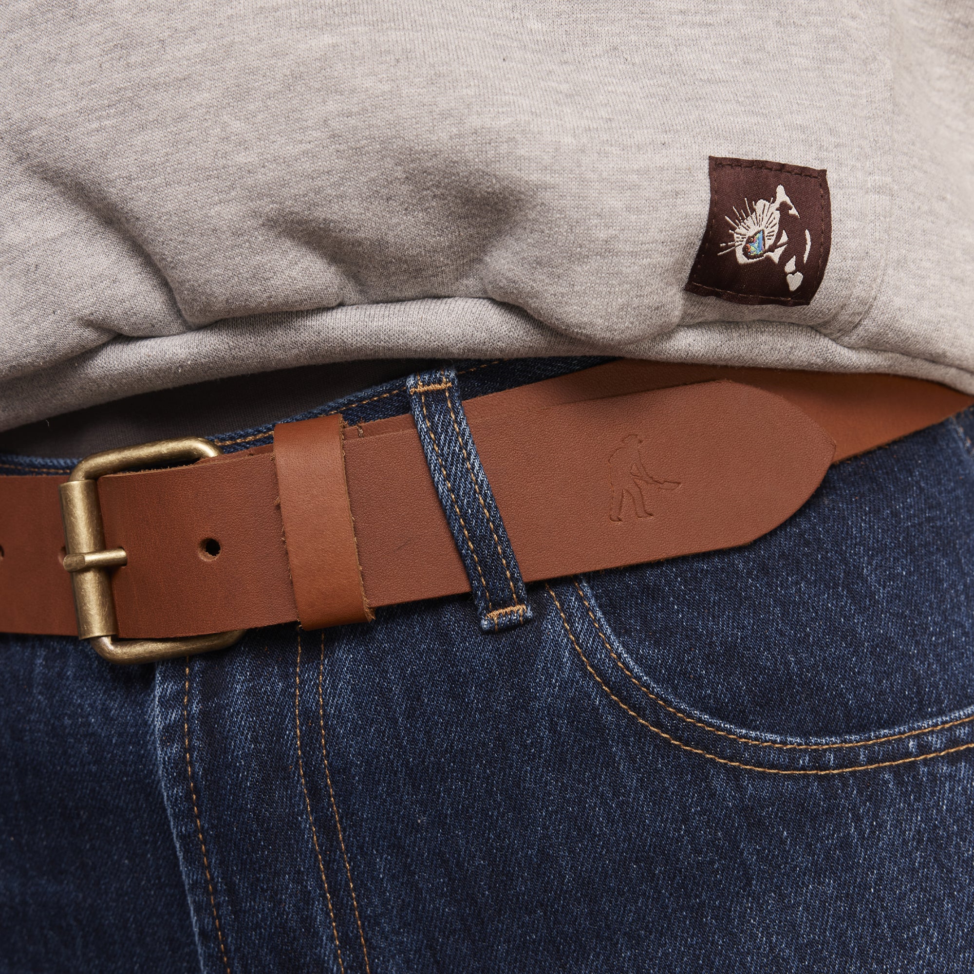 Pass~Port Australian Manufactured Belt - Brown