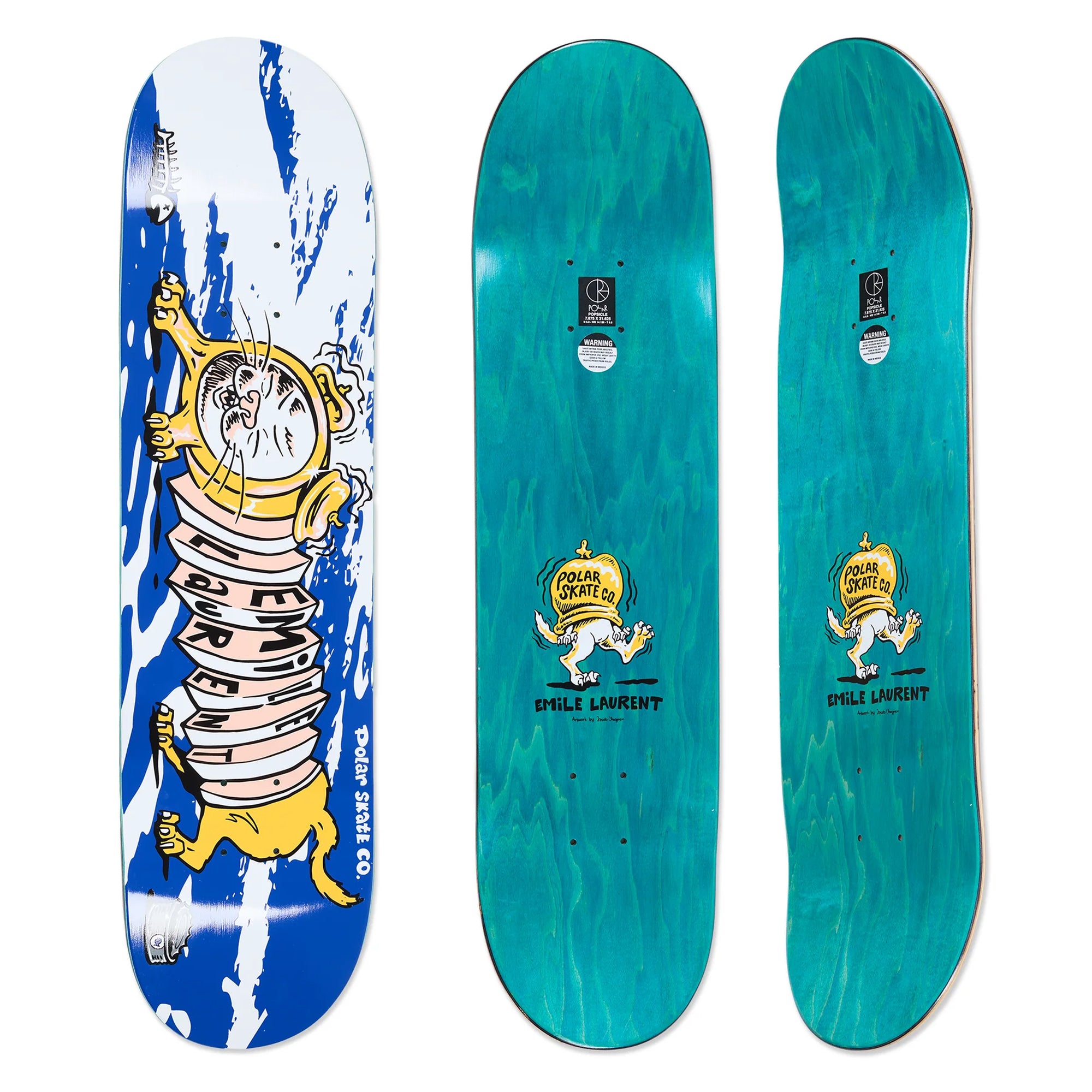 Polar Skate Co. Emile Laurent Accordion Dog Deck