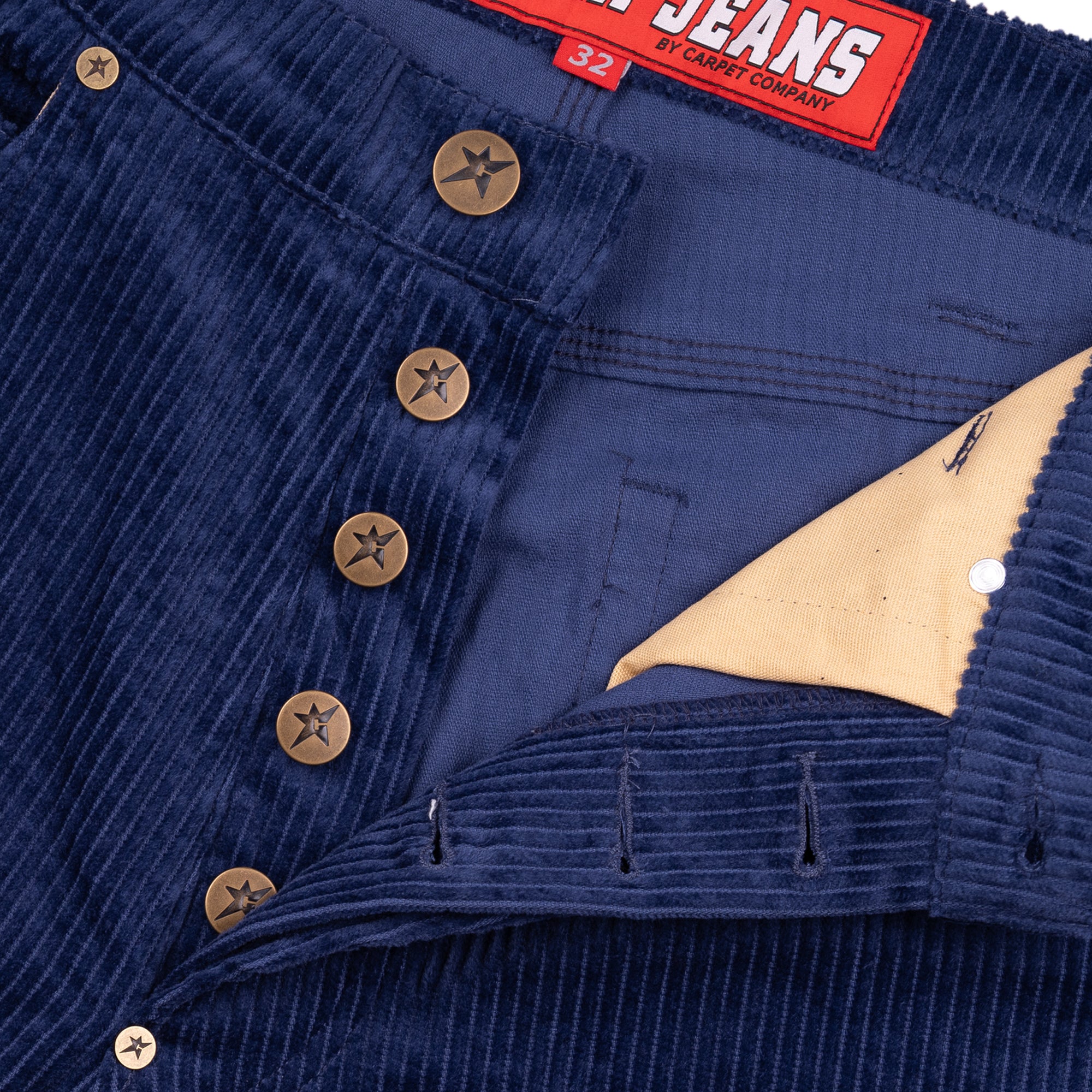 Carpet Company C-Star Corduroys - Navy