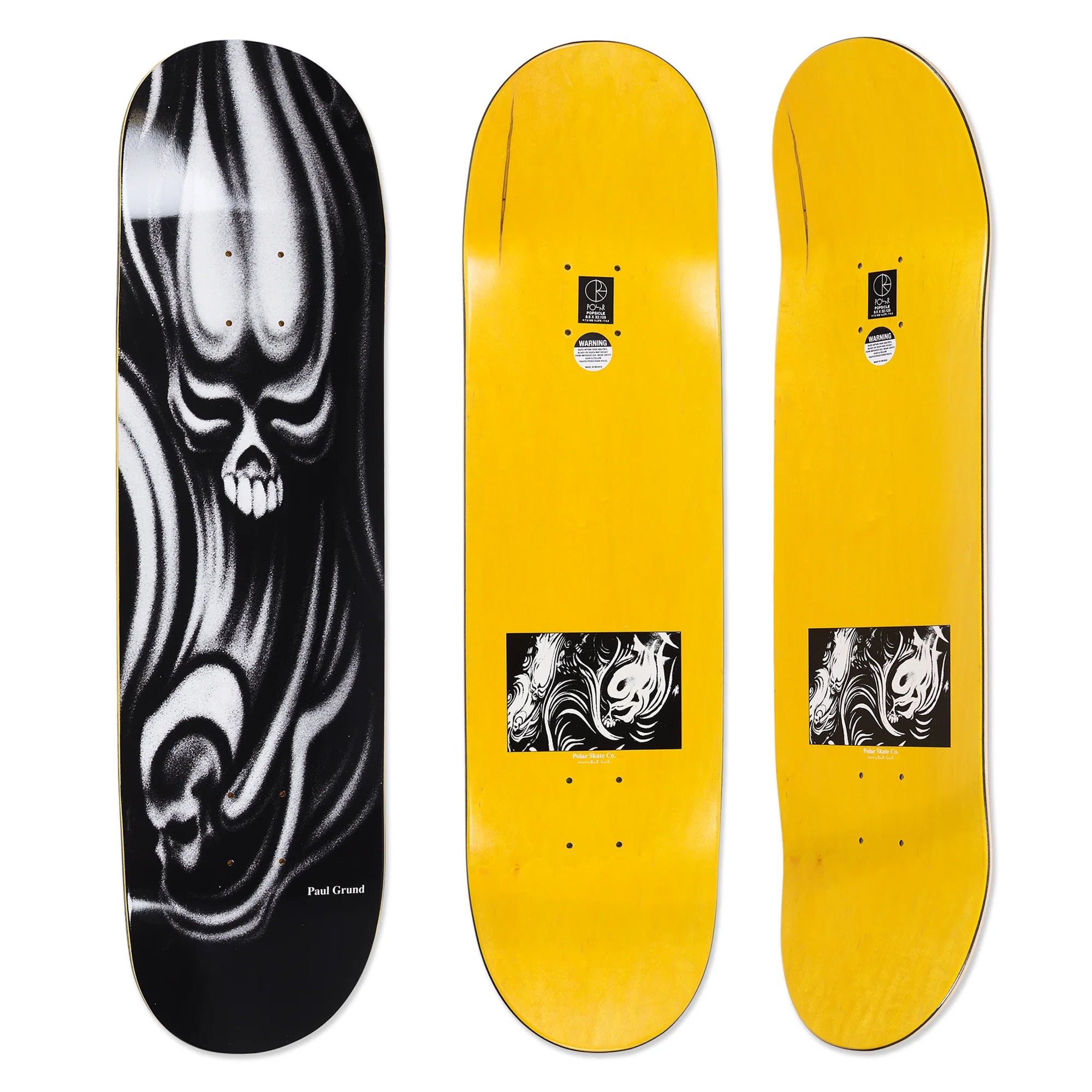 Polar Skate Co. Paul Grund Skulls Deck
