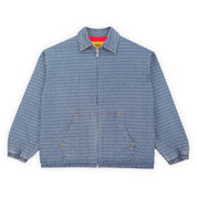 Carpet Company Pinstripe Denim Work Jacket - Dark Denim