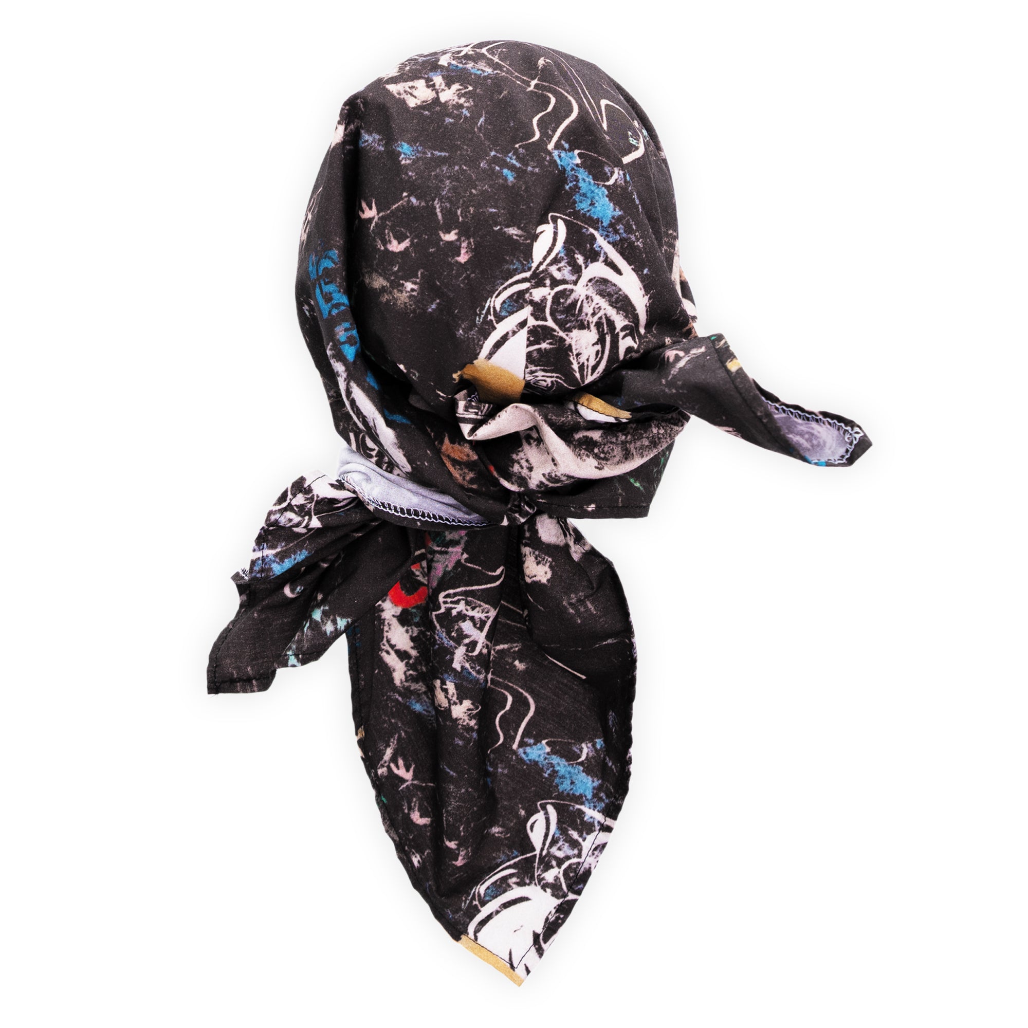 Carpet Company Rag Tee Bandana Hat - Black