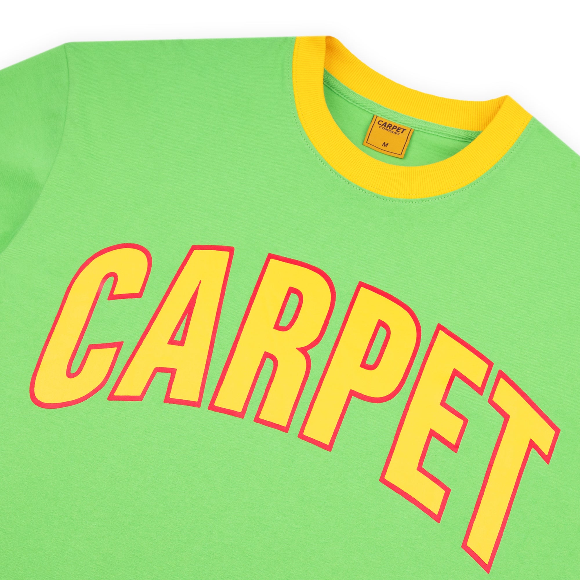 Carpet Company Varsity Ringer Tee - Green