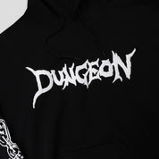 Dungeon Break The Chain Logo Hood - Black / White