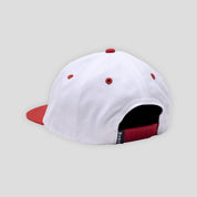 WKND Fishbone 6-Panel Hat - White / Red