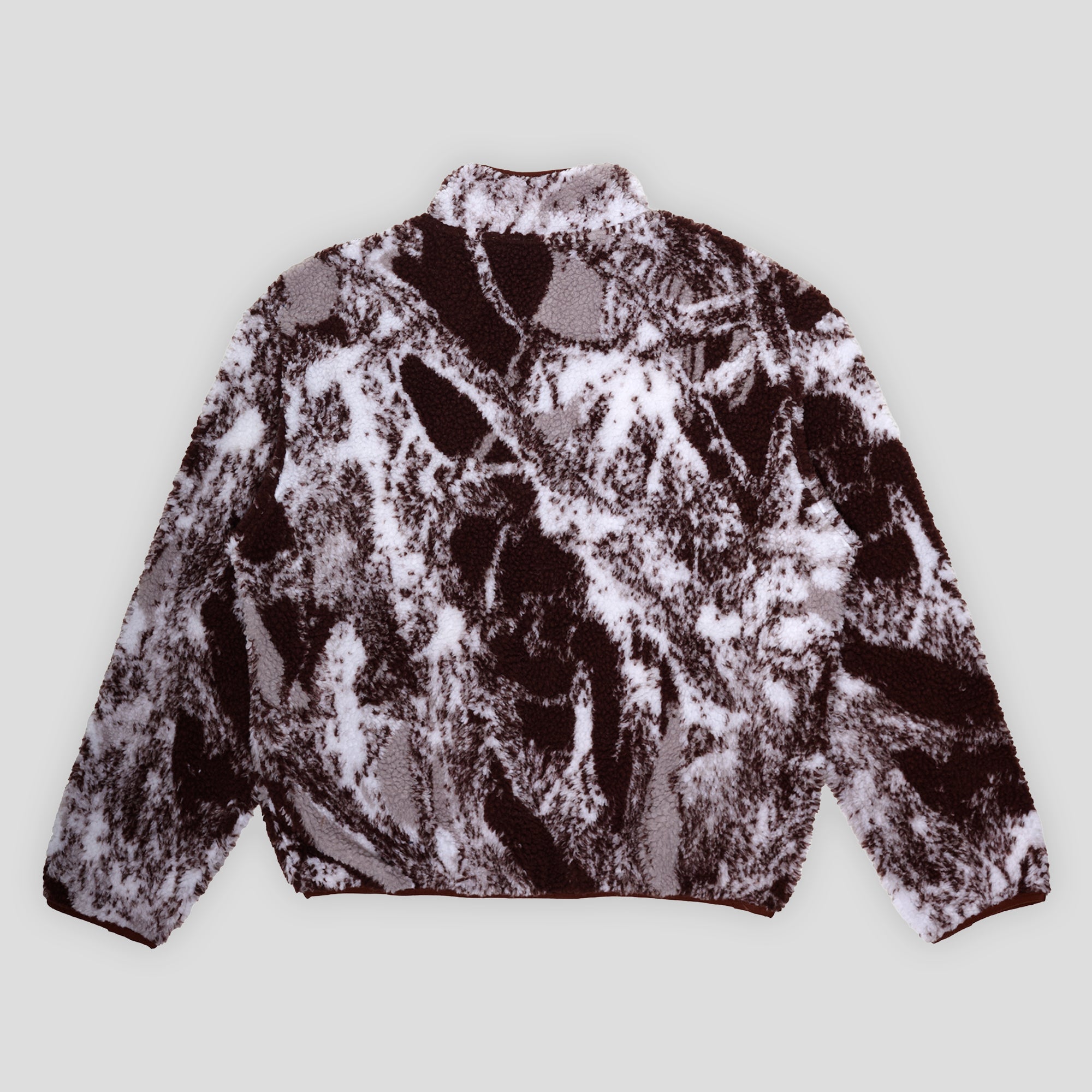 WKND Temple Fleece Jacket - Camo Brown