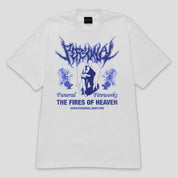 Personal Joint Funeral Fireworks Tee - White