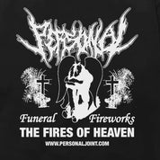 Personal Joint Funeral Fireworks Tee - Black