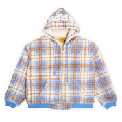 Carpet Company Fleece Hoodie - Blue Plaid