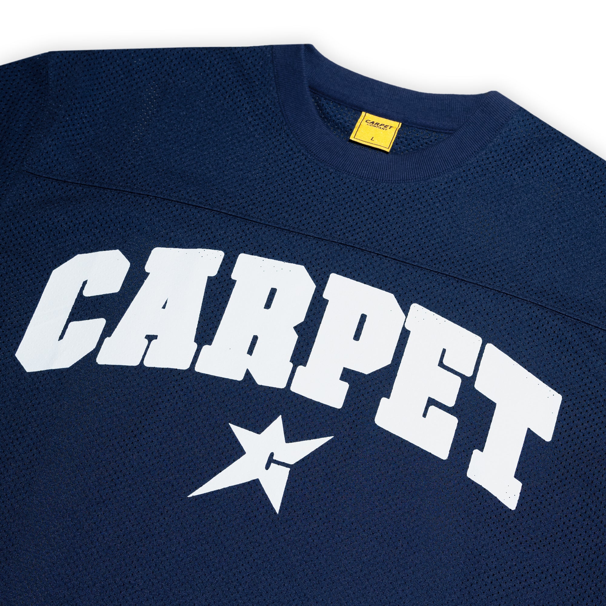 Carpet Company Football Jersey - Navy