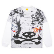 Carpet Company Rag Tee Longsleeve - White
