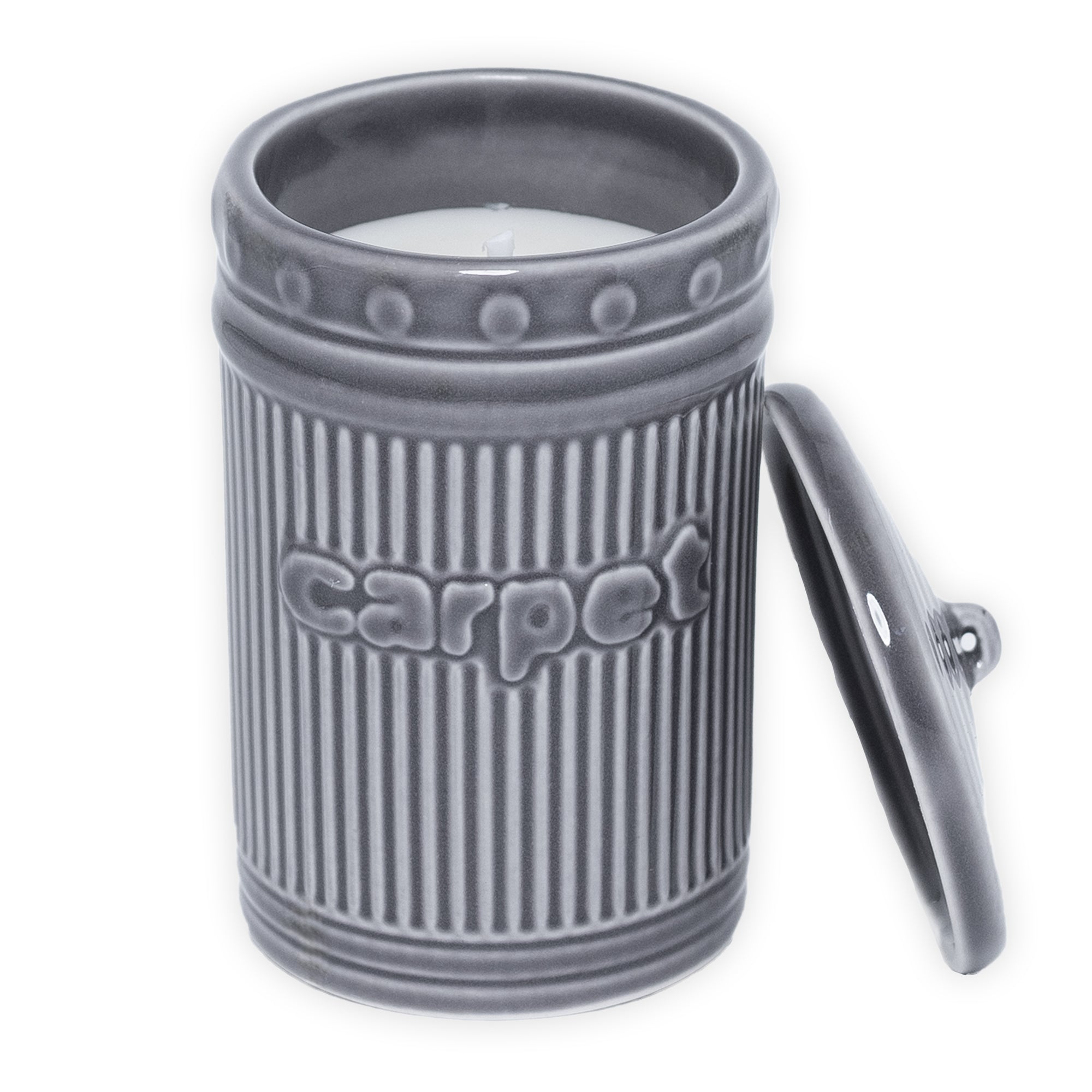 Carpet Company Trash Candle
