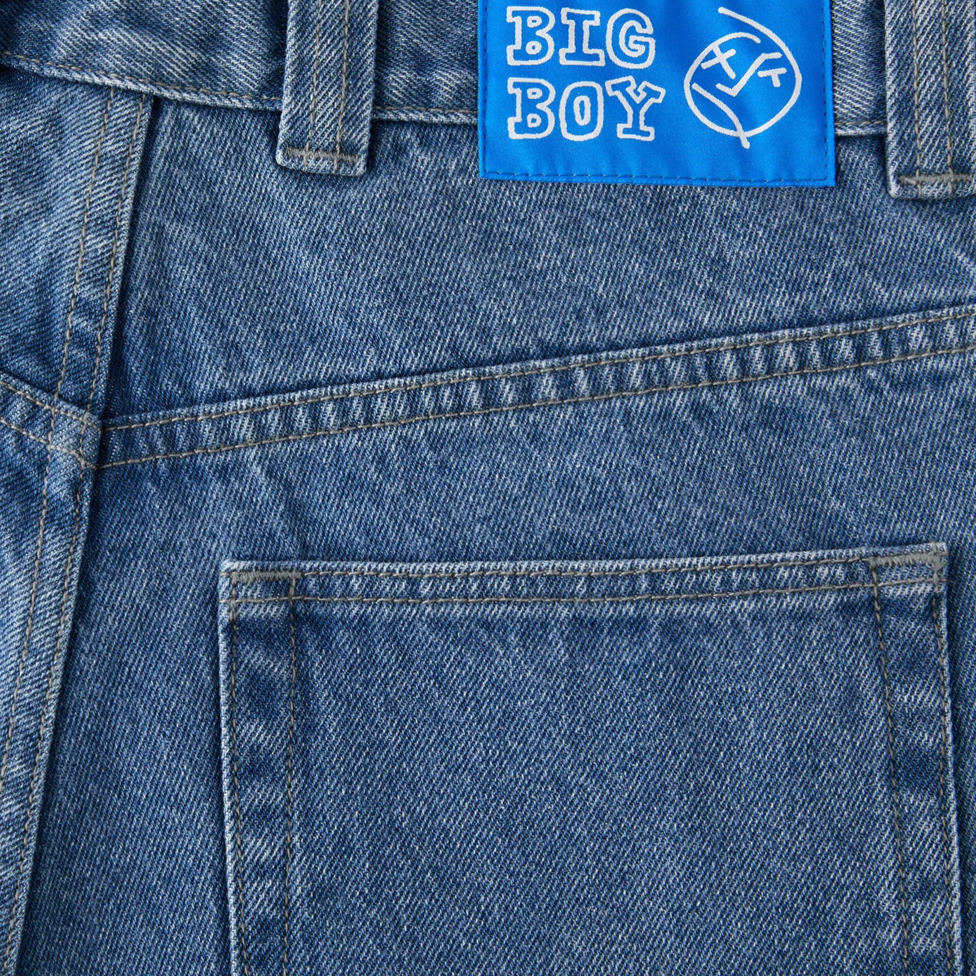Polar Skate Co. Big Boy Pants - Mid Blue