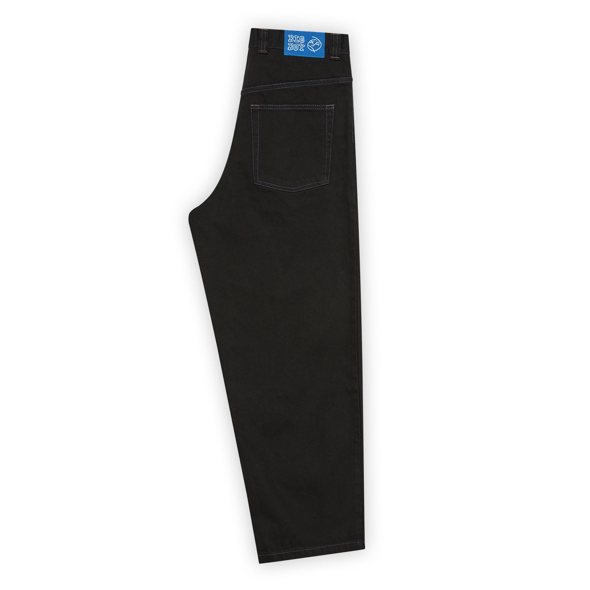 Polar Skate Co. Big Boy Pants - Black / Blue Stitching