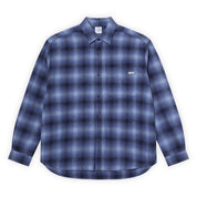 Polar Skate Co. Mitchell LS Shirt - Shadow Check Blue