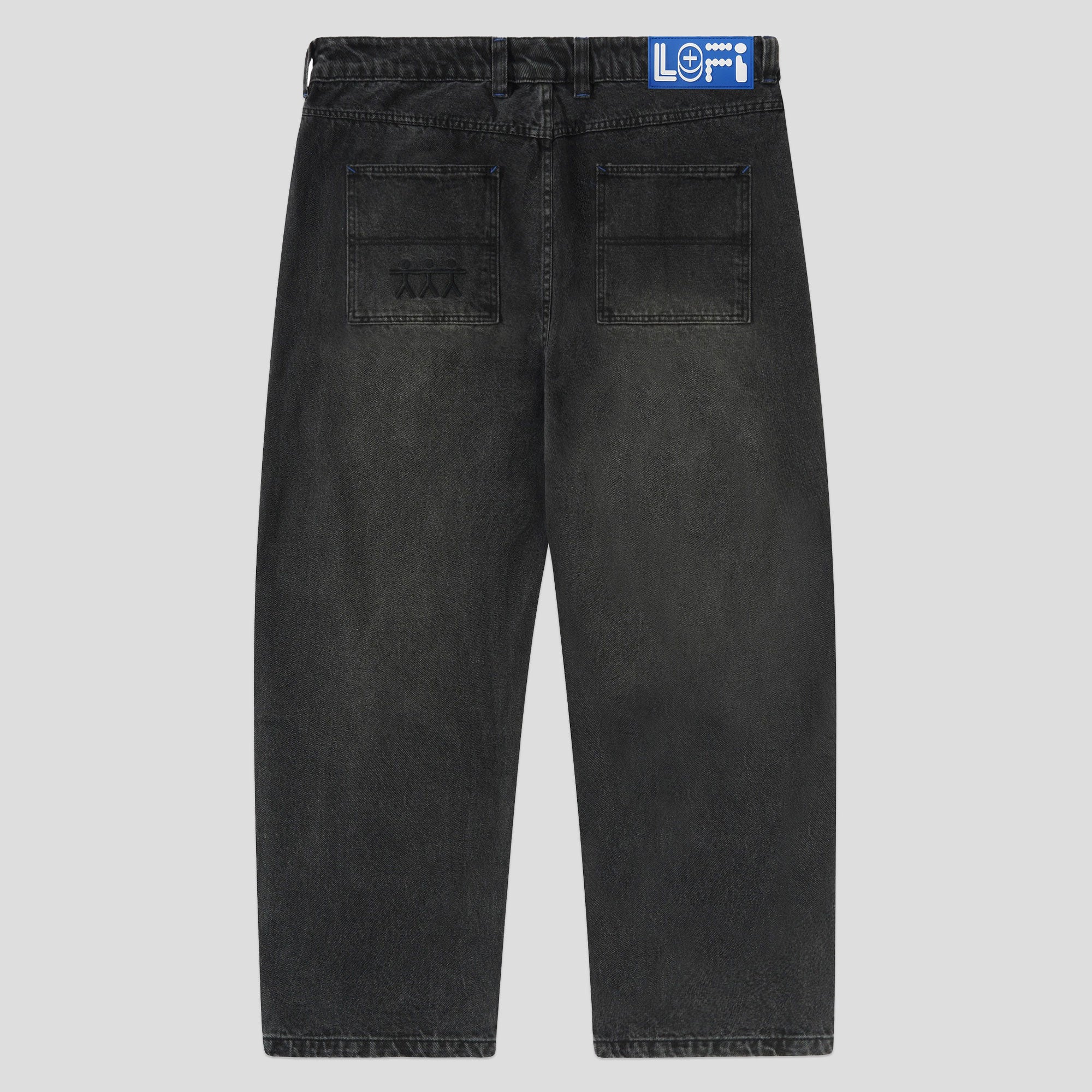 Lo-Fi Activate Pants - Washed Black Denim