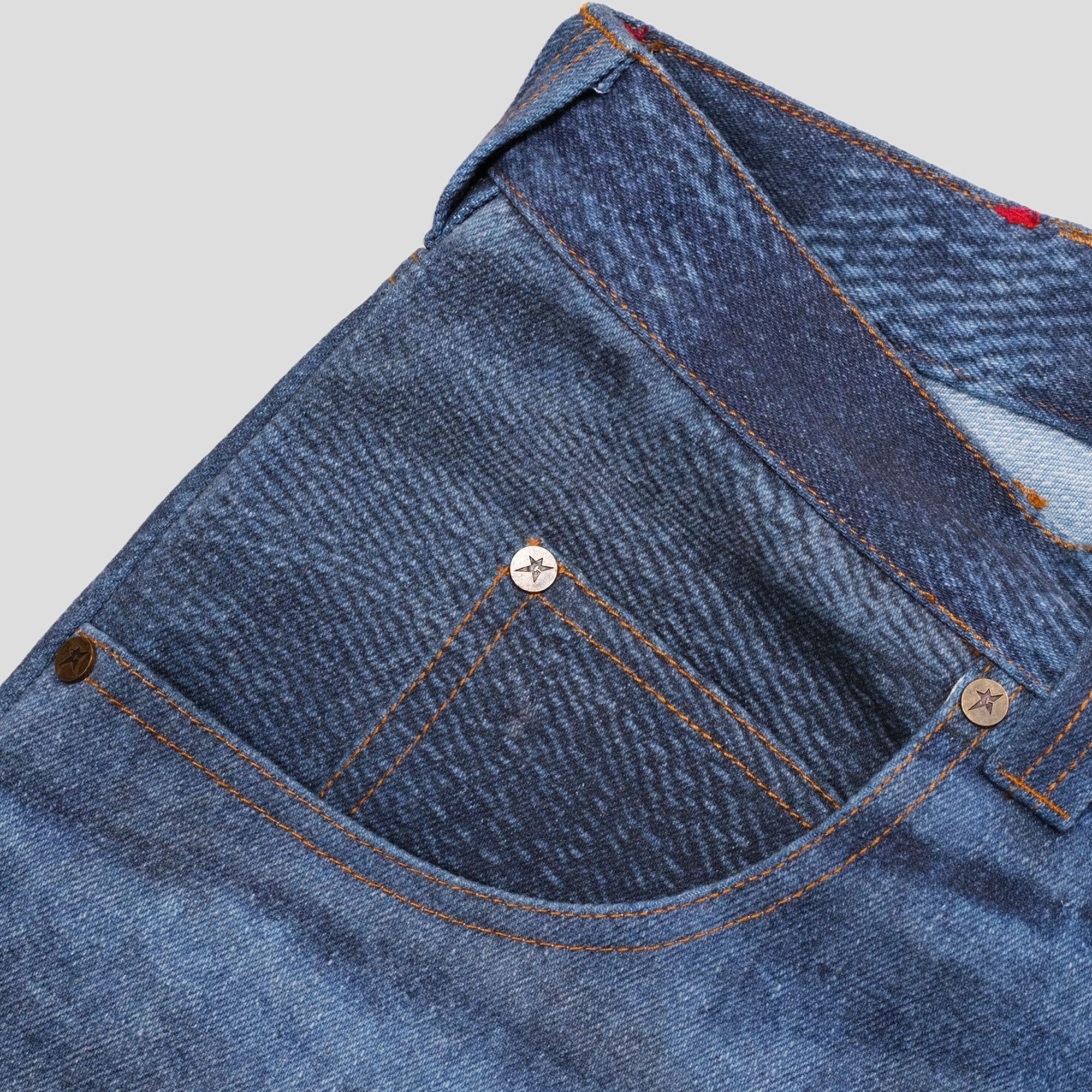 Carpet Company 17 Oz Selvedge New Old Jeans - Denim Blue