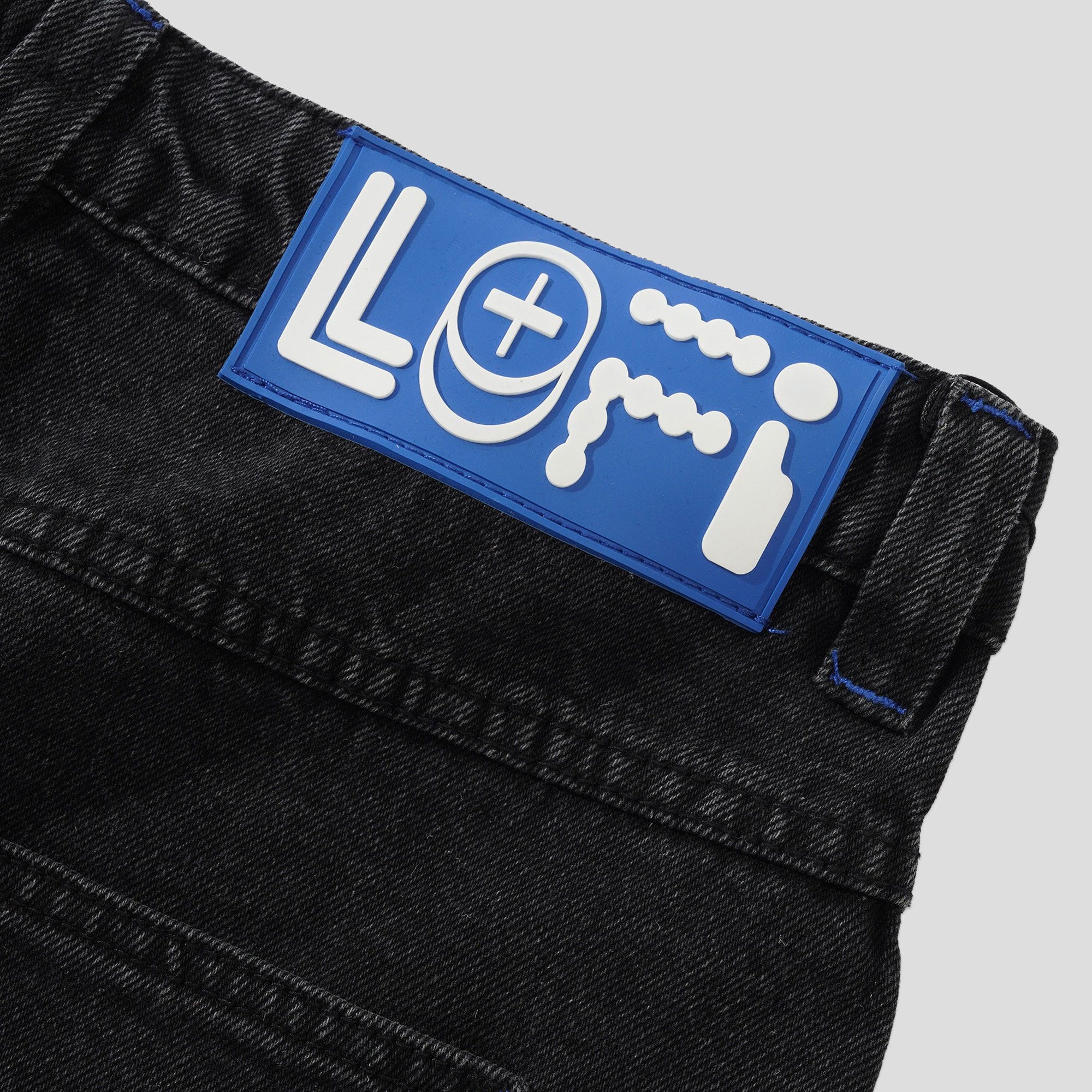 Lo-Fi Activate Pants - Washed Black Denim