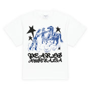Pearls Skateboards Lasso Tee - White