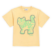 Pearls Skateboards Stud Muffin Tee - Butter