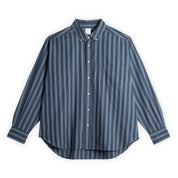 Polar Skate Co. Ben LS Shirt - Blue Stripe