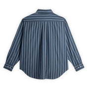 Polar Skate Co. Ben LS Shirt - Blue Stripe