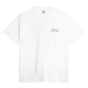 Polar Skate Co. Clez Crossing Fill Logo Tee - White