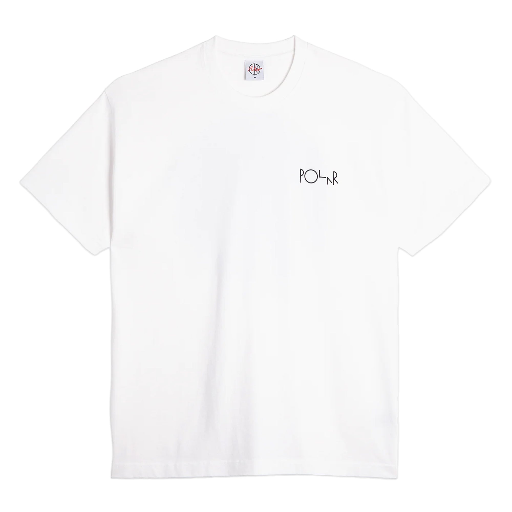 Polar Skate Co. Clez Crossing Fill Logo Tee - White