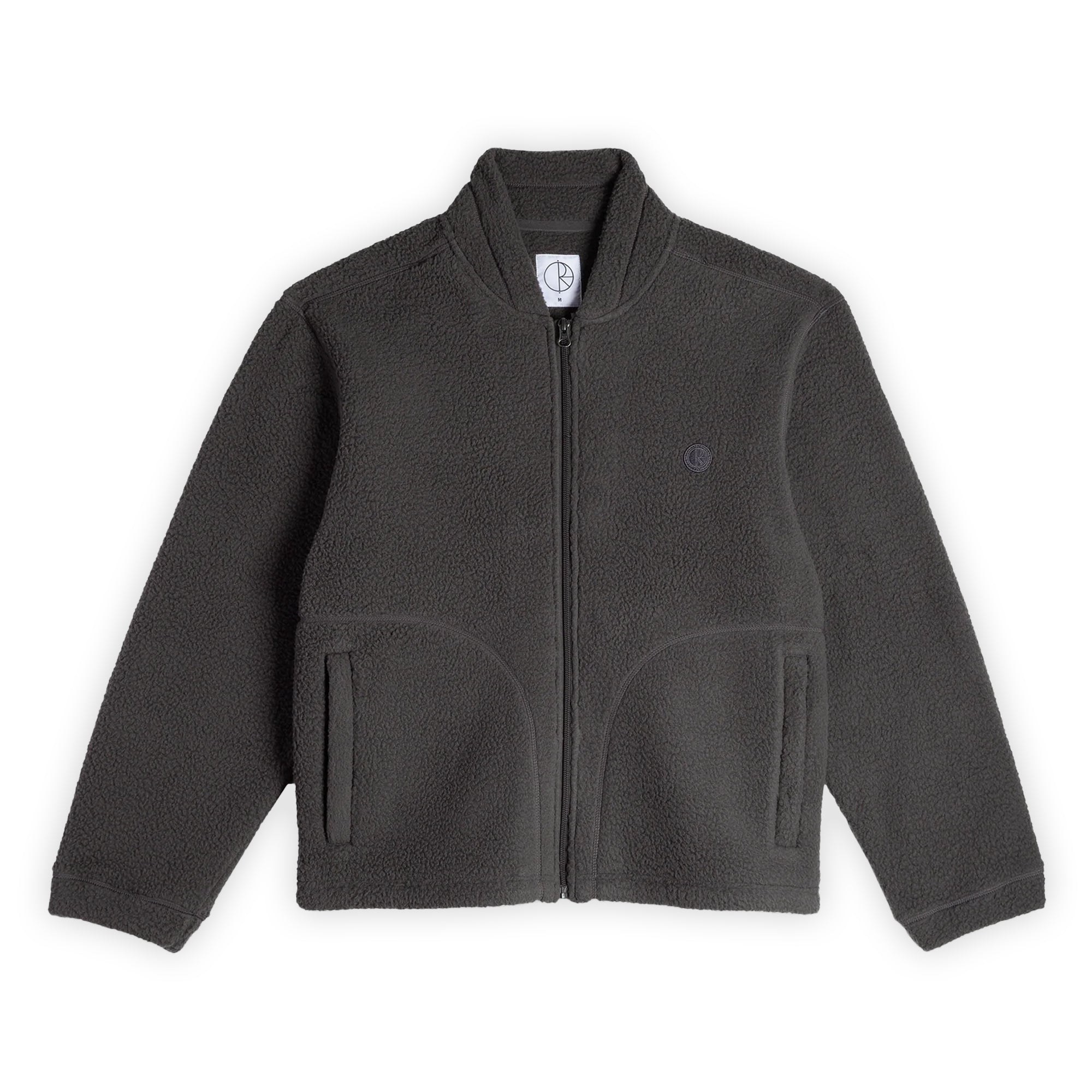 Polar Skate Co. Roman Fleece Jacket - Dirty Black