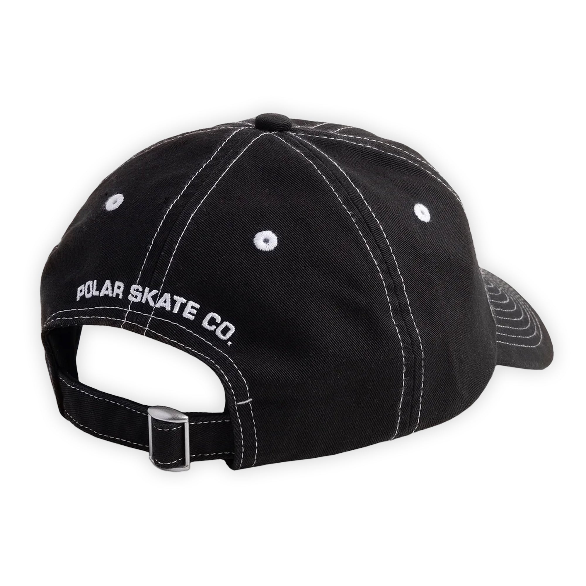 Polar Skate Co. Contrast Sai Cap - Black