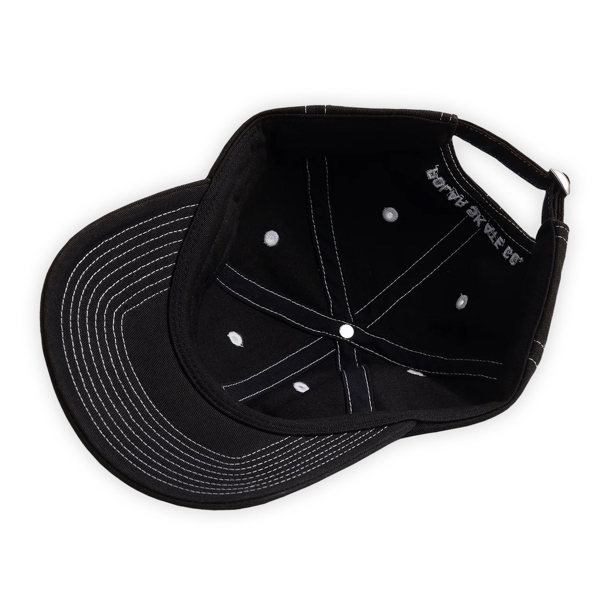 Polar Skate Co. Contrast Sai Cap - Black