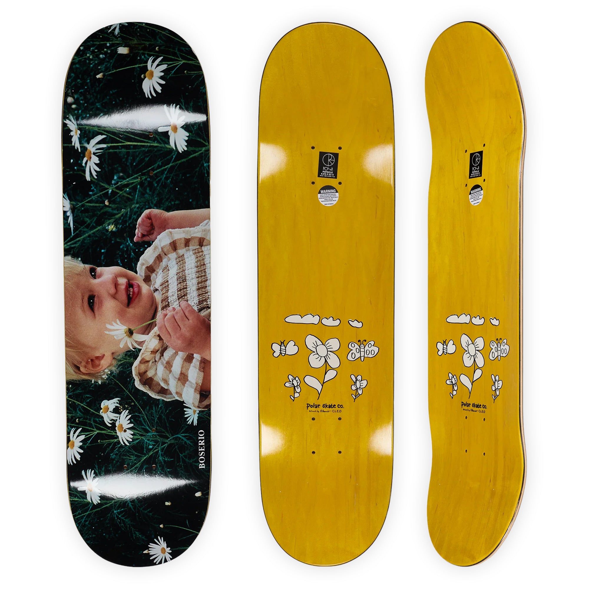 Polar Skate Co. Nick Boserio Cleo & Daisy Deck