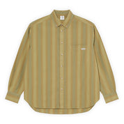 Polar Skate Co. Ben LS Shirt - Green Stripe
