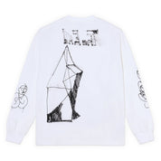 Polar Skate Co. The End LS Tee - White