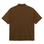 Polar Skate Co. Pique Surf Polo Shirt - Black / Caramel